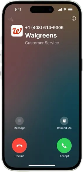 Phound Mobile Call Interface